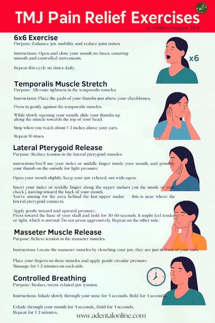 TMJ Pain Relief Exercises